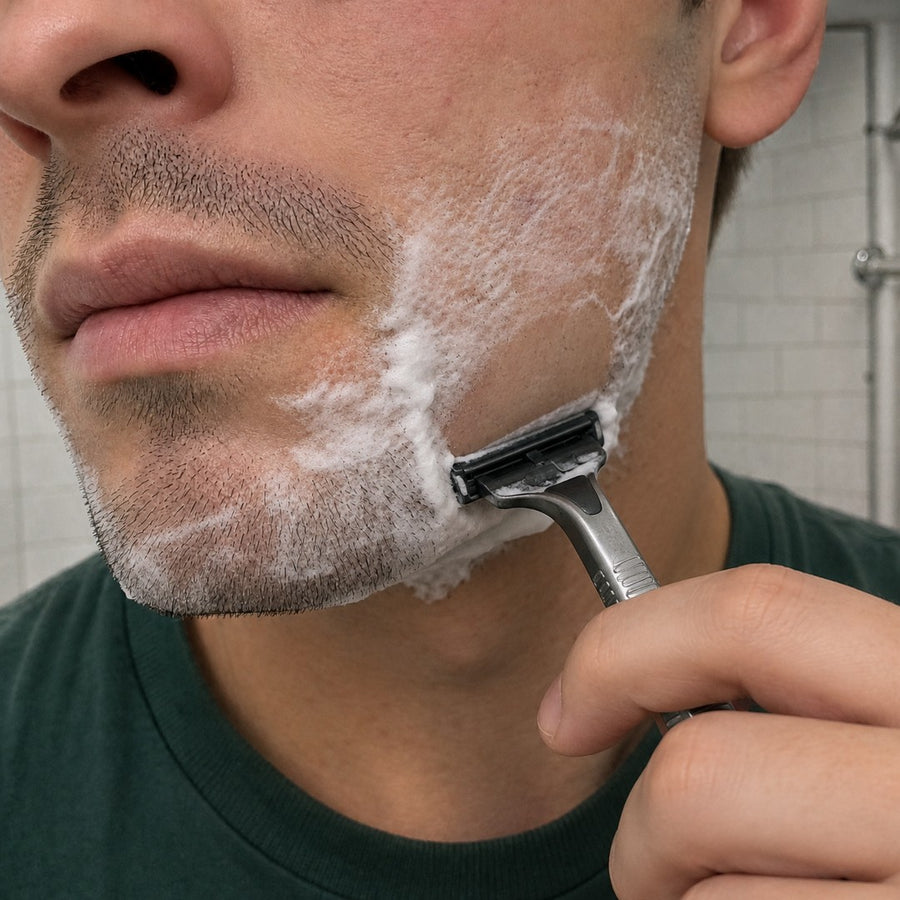 Shaving doesn't thicken it